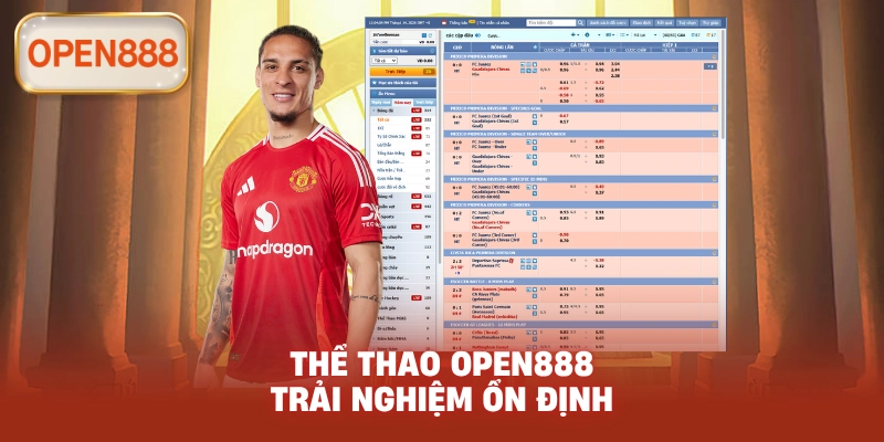 Thể thao open888 trải nghiệm ổn định