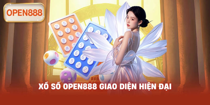 Xổ số open888 giao diện hiện đại